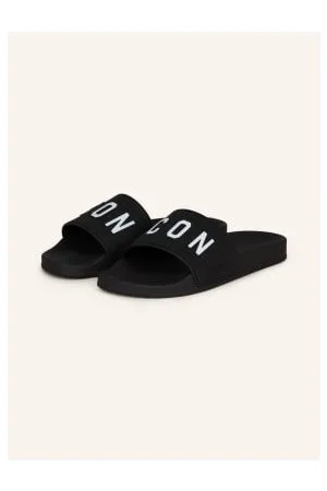 Dsquared2 Klapki Icon schwarz