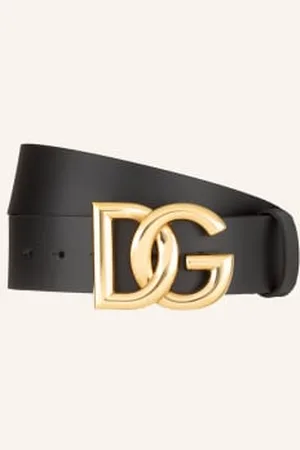 Dolce & Gabbana Pasek Skórzany schwarz