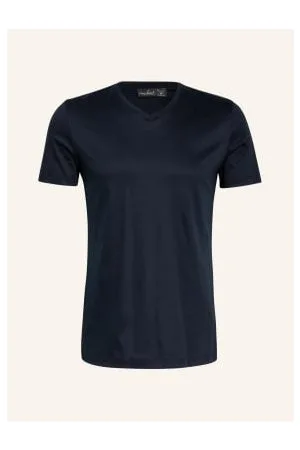 Van Laack T-Shirt Pius blau