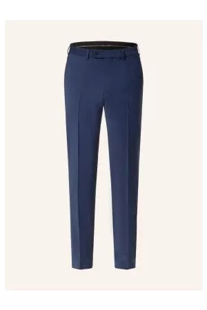 Digel Spodnie Garniturowe Per Regular Fit blau