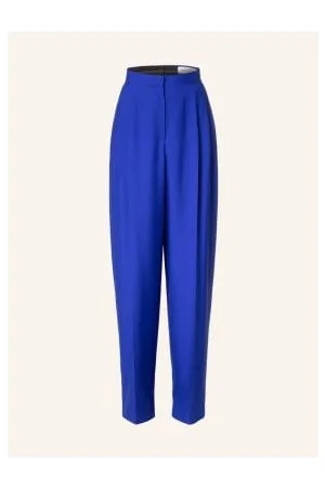 Alexander McQueen Spodnie Marlena blau