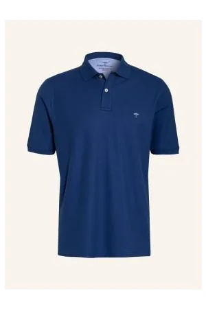 Fynch-Hatton Koszulka Polo Z Piki blau