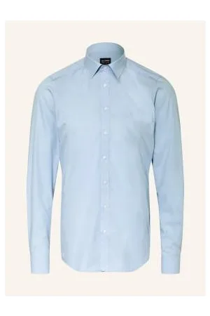 Olymp Koszula Level Five Body Fit blau