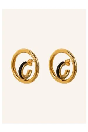 CHARLOTTE CHESNAIS Kolczyki Saturn Blow gold