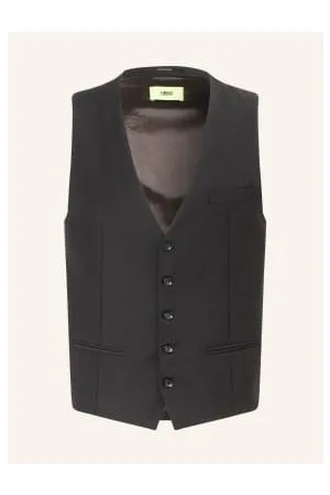 Cinque Kamizelka Garniturowa Cicastello Slim Fit schwarz