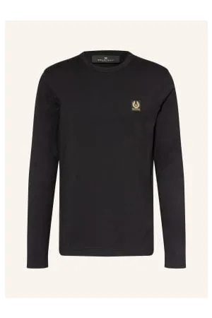 Belstaff Koszulka Z Długim Rękawem schwarz