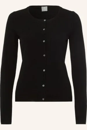 FTC CASHMERE Kardigan Z Kaszmiru schwarz