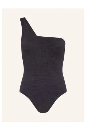 Seafolly Strój Kąpielowy Na Jedno Ramię Sea Dive schwarz