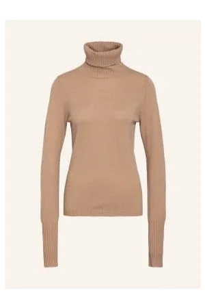 FTC CASHMERE Golf Z Kaszmiru beige