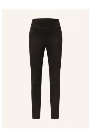 Juvia Legginsy Elena Z Imitacji Skóry schwarz