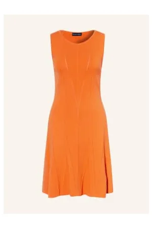 Phase Eight Kobieta Sukienki dzianinowe - Sukienka Z Dzianiny Jaya orange