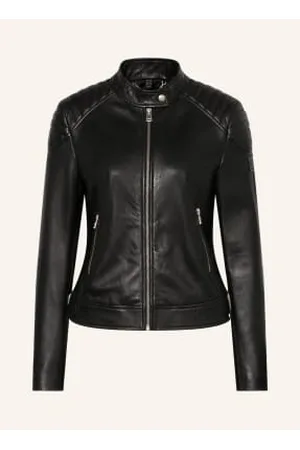 Belstaff Kurtka Skórzana Mollison schwarz