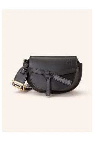 Loewe Torba Na Ramię Mini Gate Dual schwarz