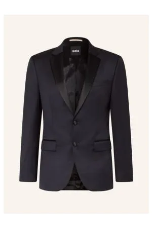 HUGO BOSS Marynarka Smokingowa Huge Slim Fit blau