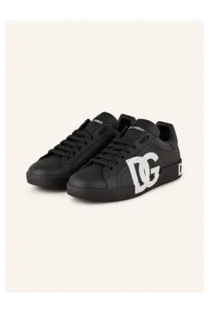 Dolce & Gabbana Sneakersy Portofino schwarz