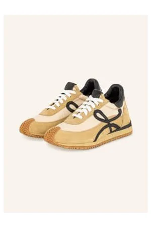 Loewe Sneakersy Flow Runner beige