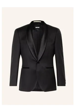 HUGO BOSS Marynarka Smokingowa Jeckson Tux Regular Fit schwarz