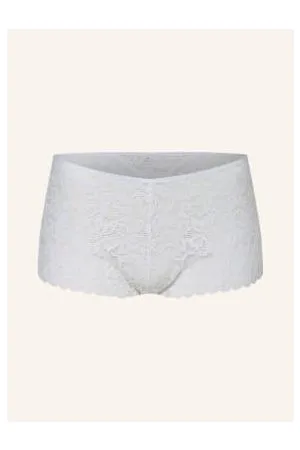 Calida Figi Panty Z Wysokim Stanem Natural Comfort Lace weiss