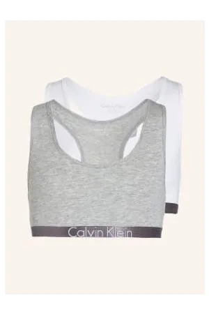 Calvin Klein Biustonosz Bustier Customized Stretch, 2 Szt grau