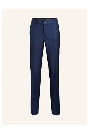 G.O.L. Spodnie Garniturowe Slim Fit blau