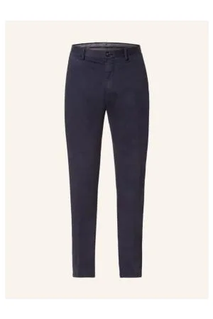 Windsor Chinosy Cino Slim Fit blau