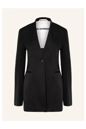 Jil Sander Długi Blezer schwarz