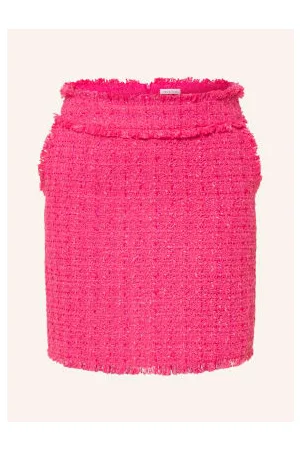 Mrs & HUGS Spódnice - Spódnica Bouclé pink