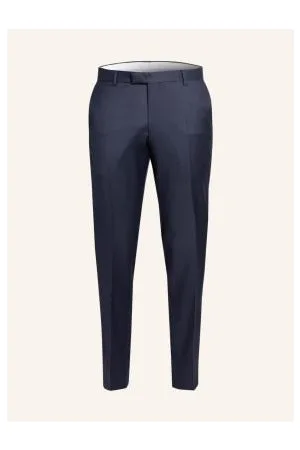 Windsor Spodnie Garniturowe Sole Regular Fit blau