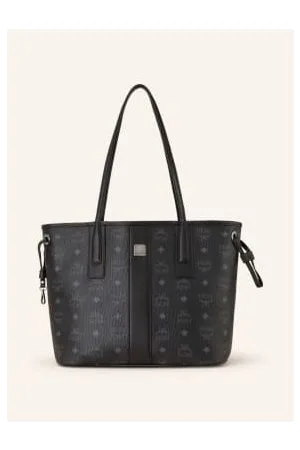 MCM Torba Shopper Liz Small Dwustronna Z Saszetką schwarz