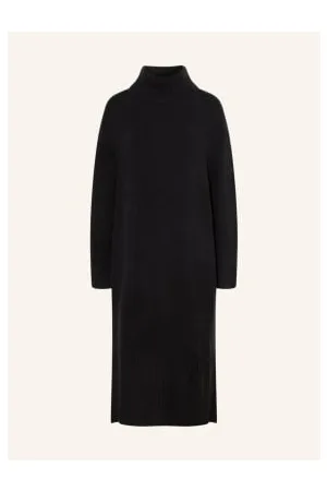 American Vintage Dzianinowa Sukienka Oversize schwarz