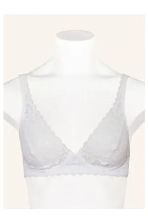 Calida Biustonosz Bez Fiszbin Natural Comfort Lace weiss