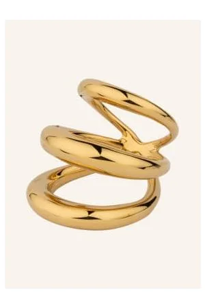 CHARLOTTE CHESNAIS Pierścionek Echo gold
