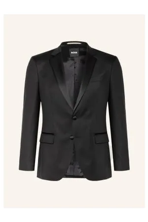 HUGO BOSS Marynarka Smokingowa Huge Slim Fit schwarz