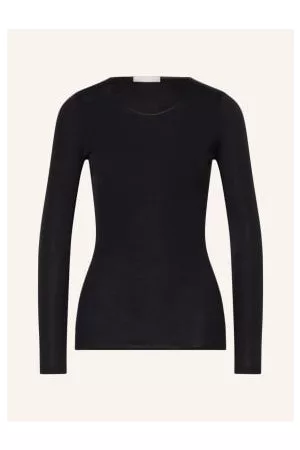 Hanro Koszulka Od Piżamy Cotton Seamless schwarz