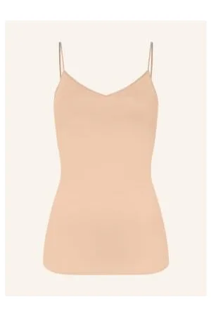 Hanro Koszulka Z Biustonoszem Cotton Seamless beige