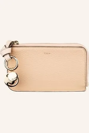 Chloé Etui Na Karty Alphabet Z Małą Kieszonką pink
