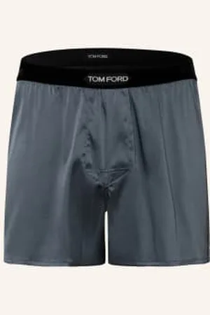 Tom Ford Bokserki Z Jedwabiu grau