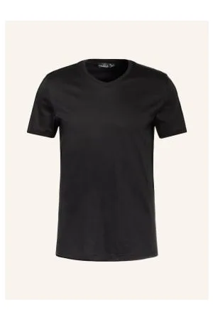 Van Laack T-Shirt Pius schwarz