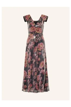 Ted Baker Sukienki - Sukienka Ninia Z Cekinami schwarz