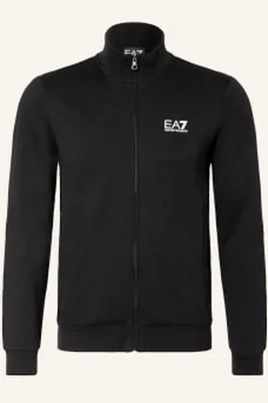 EA7 Bluza Rozpinana schwarz