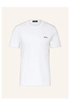 Ermenegildo Zegna T-Shirt weiss