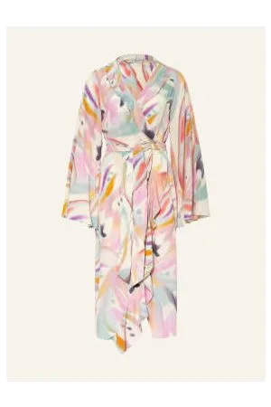 Etro Sukienka W Stylu Kopertowym beige