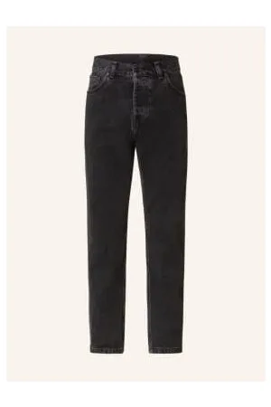 Carhartt Jeansy Newel Relaxed Tapered Fit schwarz