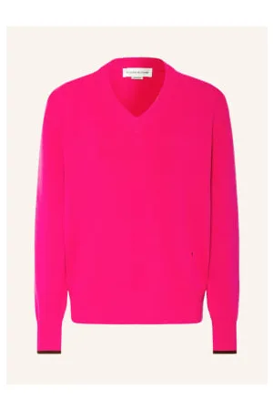 Victoria Beckham Kobieta Swetry i Pulowery - Sweter Oversize Z Kaszmiru pink