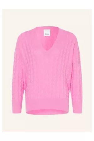 Allude Kobieta Swetry i Pulowery - Sweter Oversize Z u pink
