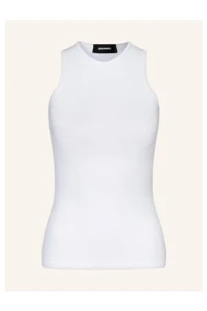 Dsquared2 Top Z Dzianiny weiss