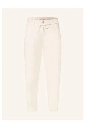 Gang Jeansy Silvia W Stylu Dresowym weiss