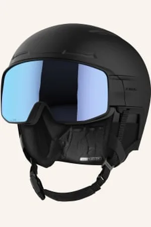 Salomon Kask Narciarski Driver Prime Sigma Photo Mips Z Wizjerem schwarz