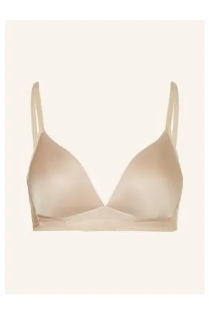 Hanro Biustonosz Usztywniany Satin Deluxe Z Satyny beige