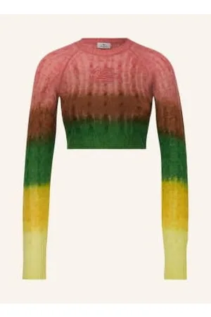 Etro Krótki Sweter braun